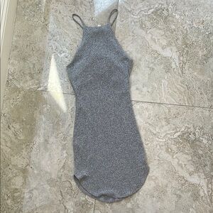 💚3/$10     Gray Sleeveless Knit Dress